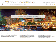 Tablet Screenshot of bisonfinancial.com